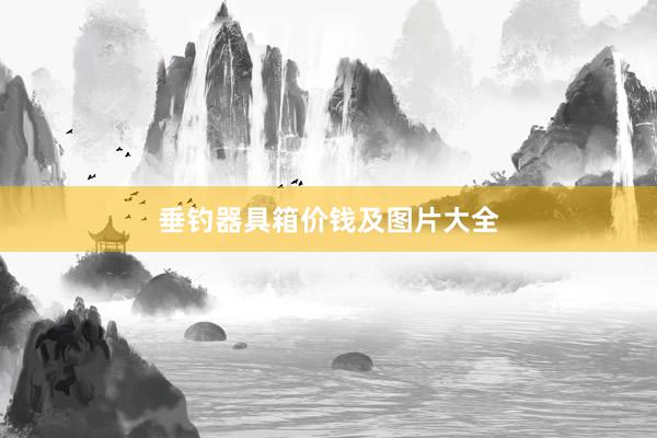 垂钓器具箱价钱及图片大全
